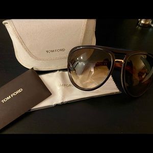 New Tom Ford Milo (TF73) Oversized Sunglasses